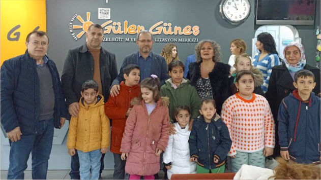 Başkan Altan engellileri yalnız bırakmadı