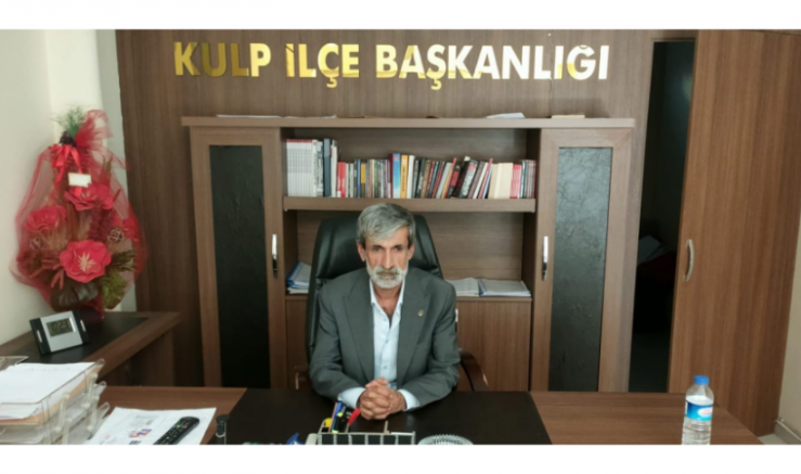 CHP Kulp İlçe Başkanı İhsan Sancar’dan 1 Mayıs Mesajı - GÜNDEM - İnternetin Ajansı