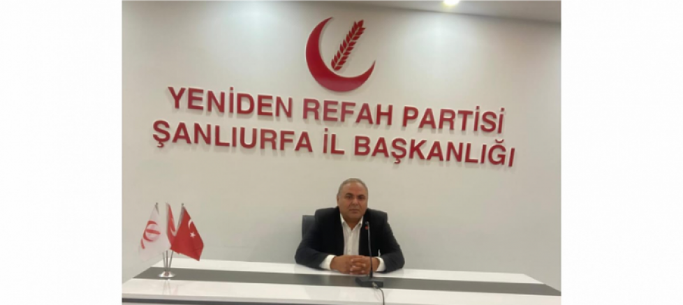 Yeniden Refah Partisi Şanlıurfa İl Başkan Yardımcısı Ayit Gök’ten 10 Kasım Atatürk’ü Anma Günü Mesajı - GÜNDEM - İnternetin Ajansı