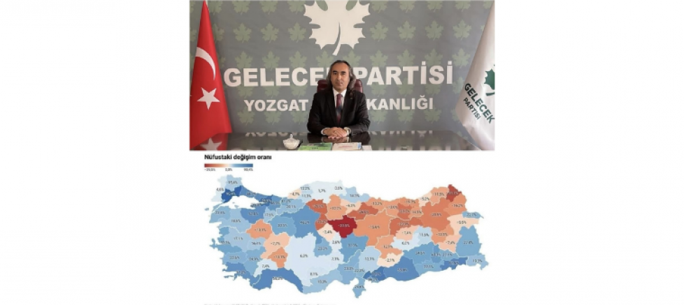 YOZGAT NÜFUS KAYBINDA TÜRKİYE BİRİNCİSİ! BU GİDİŞLE YOZGAT VALİSİ OLAN KÖYE DÖNER - GÜNDEM - İnternetin Ajansı
